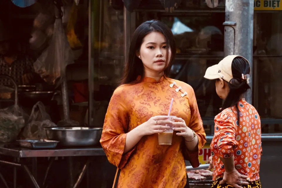 Bàn ăn tại Bê Thui Anh Đào